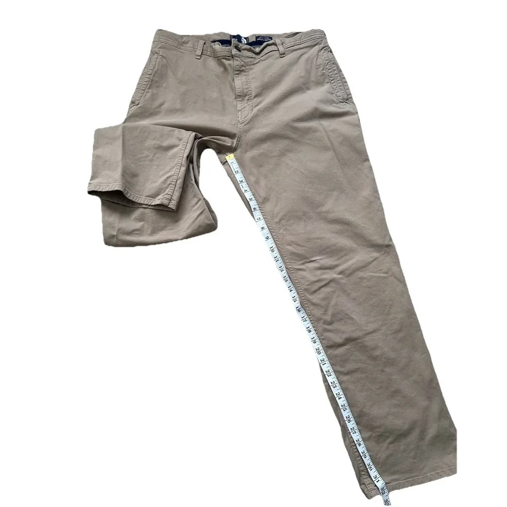 The North Face Mens 38 Regular Khaki California Heritage Chino Pants Tan Stretch